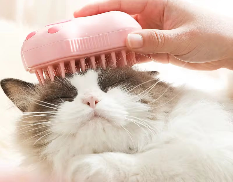 3 in 1 Pet Brush Cat Steam Brush Comb Dog Brush Electric Spray Cat Hair Brushes Massage Pet Grooming Hair Removal Combs